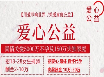 下花园捐卵助孕生子 爱心志愿者招募